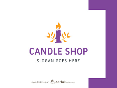 Candle Shop Logo beauty candle logo candle shop logo soap and candle