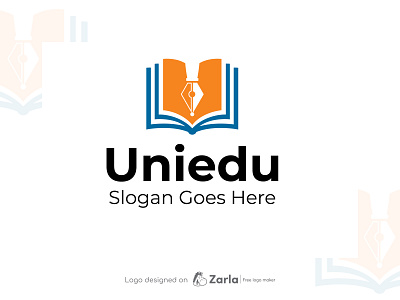 UniEdu - Education Logo course logo design education logo free logo free logo maker logo logo design logo maker tuition logo