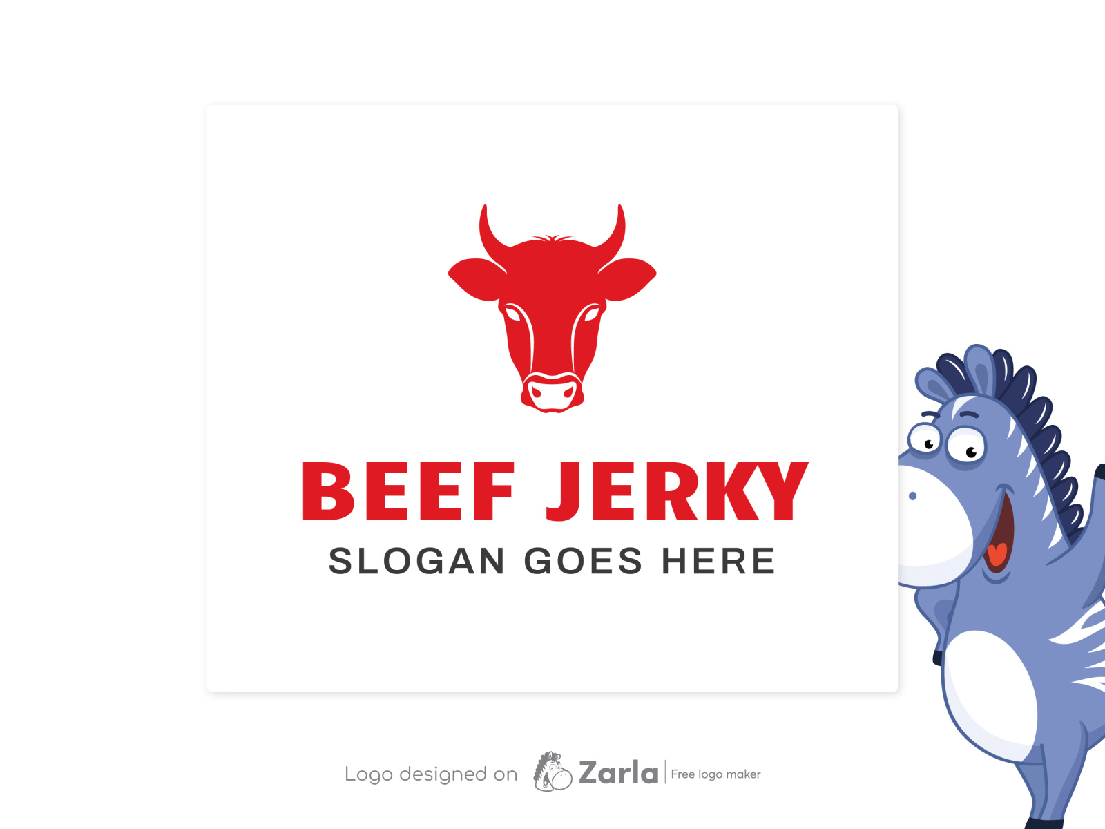 beef-jerky-logo-by-zarla-logo-maker-on-dribbble