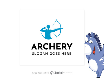 Archery Logo archery logo arrow logo bow and arrow logo branding free logo free logo maker logo logo design logo maker