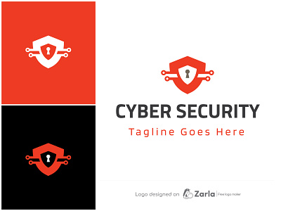 Cyber Security Logo branding cyber security logo free logo free logo maker logo logo design logo maker tech logo technology logo