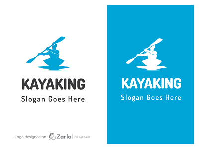 Kayaking Logo branding design free logo free logo maker kayak logo kayaking logo logo logo design logo maker