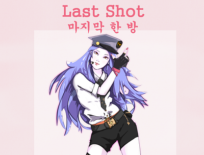 Lily - Last Shot character character design digital art illustration k pop korean kpop