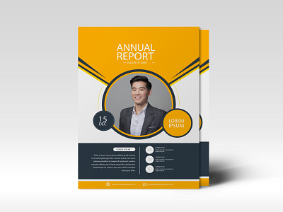 Annual Report Flyer Template presentation