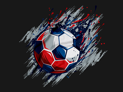 Soccer Ball T-Shirt Design sport