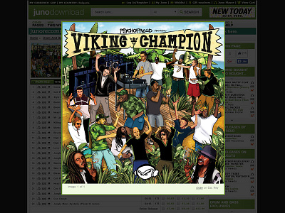 PsychoFreud Viking Champion album cover