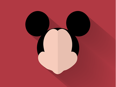 The Mick design digital illustration disney illustration mickey mickey mouse minimalism minimalist vector