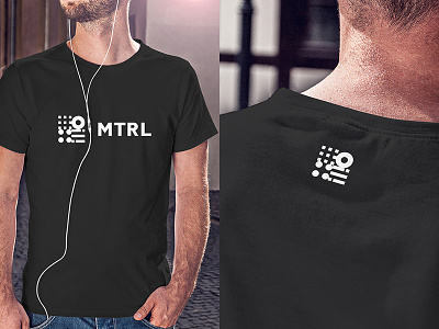 MTRL_T shirts brand co-working identity japan kyoto logo t shirts