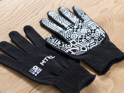 MTRL_Working glove brand co-working identity japan kyoto logo woking glove