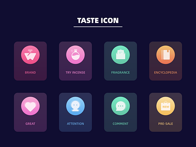 Taste Icon branding dailyui design icon illustration vector