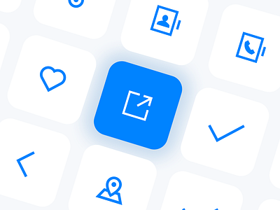 one icon set design for CHAO WAN 潮玩图标设计合集 app design icon icons illustration logo ui