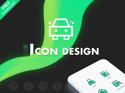 A fuctional icon-building for Vehicle cleaning service automobile car icon icons outline ui