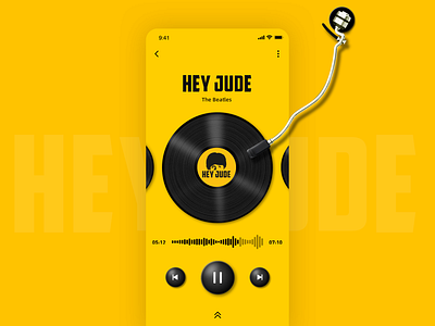 Hey jude music player