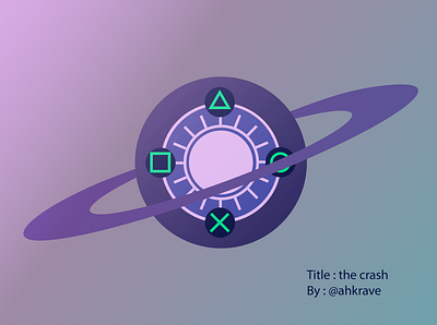 saturn+sun+game animation branding design graphic design icon illustration logo ui