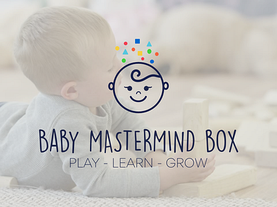 Branding for Baby Mastermind Box branding design icon logo typography vector