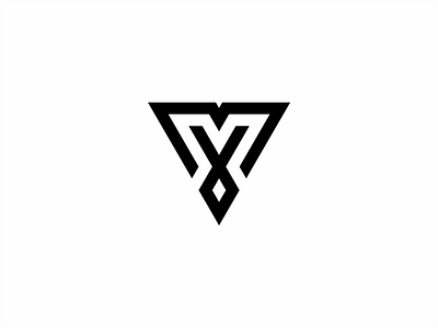 monogram MV logo letter minimalist app branding design icon illustration logo typography ui ux vector