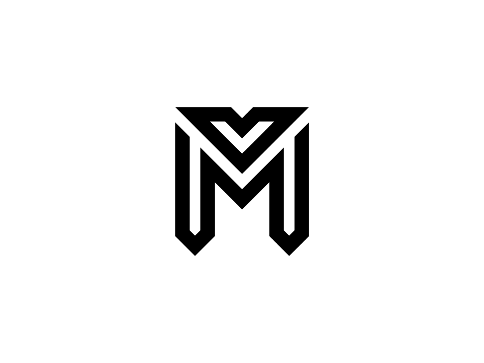 MV logo law monogram letter by art_pensilKuli on Dribbble