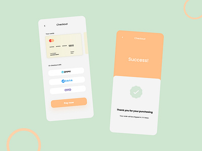 Credit card Checkout Page checkout design mobile app ui uidesign