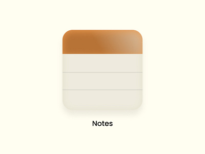 Icon App - Notes dailyui design graphic design icon mobile mobile app uidesign