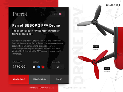 drone Prototype drone parrot sketch ui ux