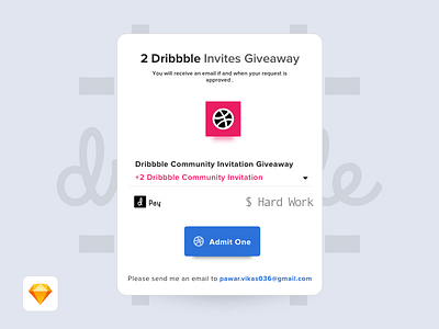 Hey Guys, I have 2 dribbble invites to share...