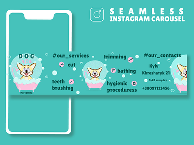 Seamless instagram carousel