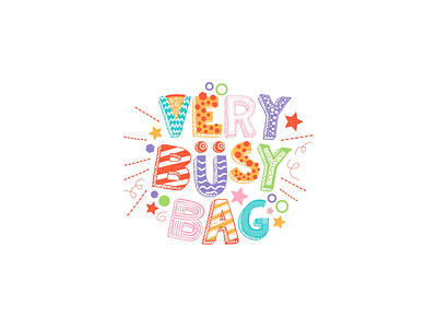 Very Busy Bag branding logo