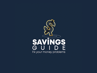 Savings Guide - Fix your money problems branding logo