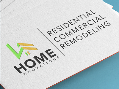 Home Innovations - Residential Commercial Remodeling branding logo