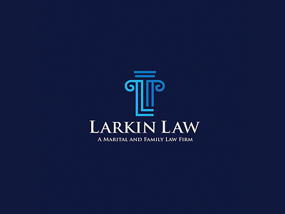 Larkin Law - A Marital and Family Law Firm branding logo