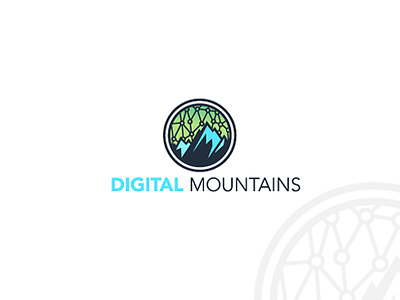 Digital Mountains branding logo