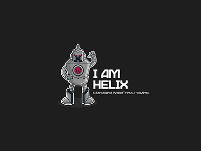 I Am Helix - Wordpress Hosting branding logo