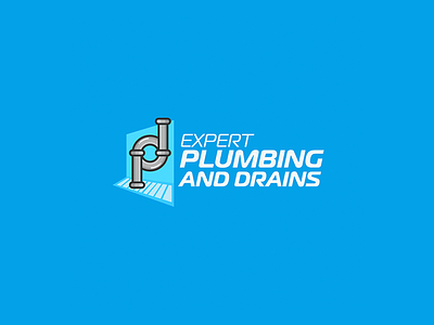 Expert Plumbing and Drains branding logo