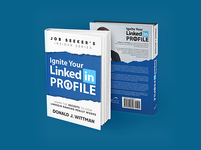 Ignite Your Linkedin Profile bookcover design