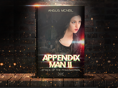 Appendix Man II Fiction Book bookcover design