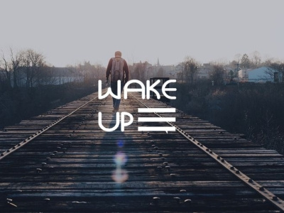 Logo: Wake up