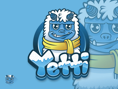 Yeti 2d animal art cartoon cartooning character characterdesign concept design illustration mascot vector