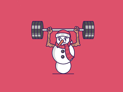 Snowman 2d art cartoon cartooning character characterdesign concept design illustration mascot vector