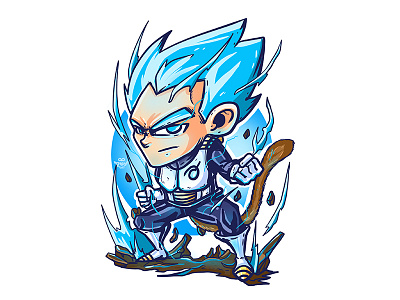 Supersaiyan Blue Vegeta