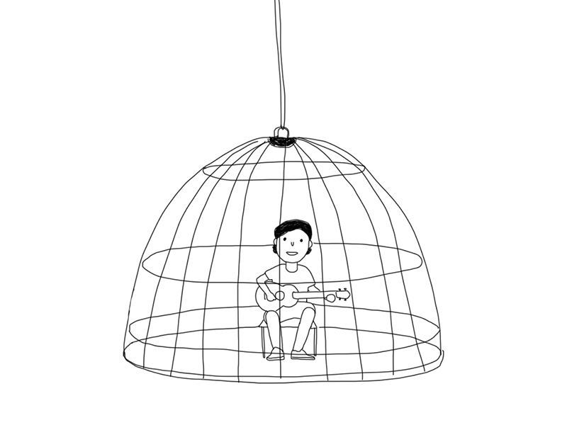 cage animation gif handdrawn illustration