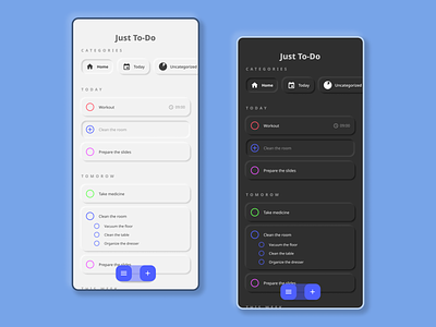 Just To-Do | Simple and Neumorphic To-Do App