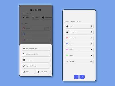 Just To-Do | Simple and Neumorphic To-Do App