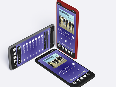 DailyUI 009 - Music Player App Concept adobexd concept dailyui uidesign uiux