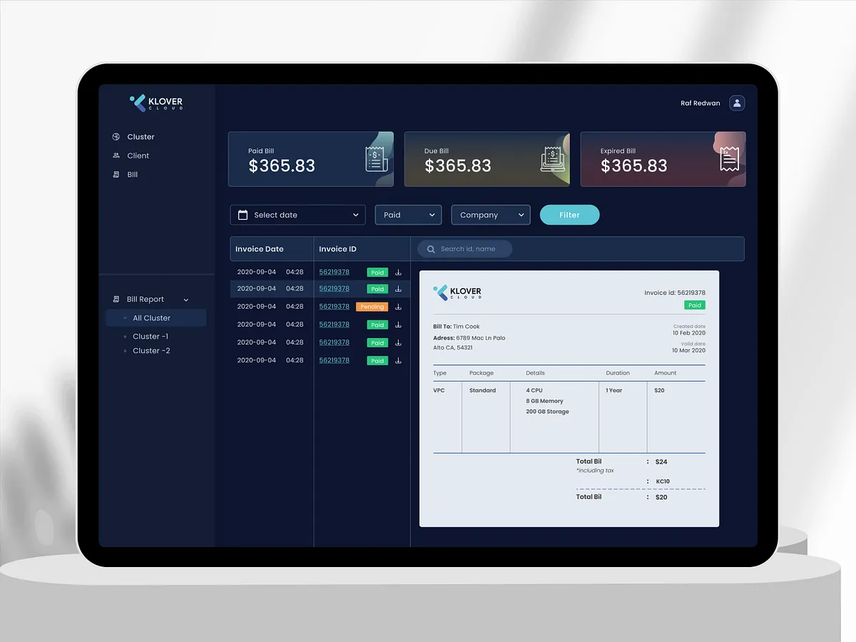 Billing UI designs, themes, templates and downloadable graphic elements ...