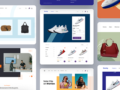 Ecommerce Shop - Header Style & Product Page by Raf Redwan on Dribbble
