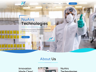 NuAirs Technology app branding design icon illustration logo typography ui ux vector