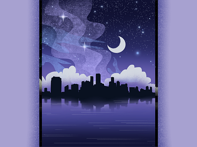 Skynight - Procreate art art graphic illustration procreate