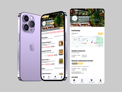 Food App - Redesign UX/UI 🎨 app design figma graphic design mockup project ui ux