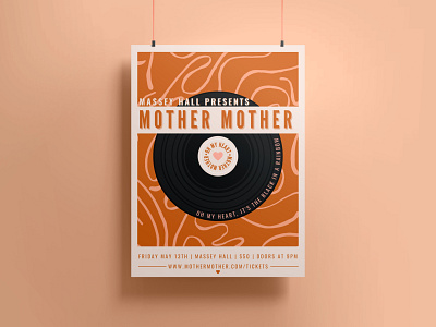 Poster Mockup Design - Mother Mother