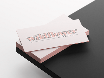 Wildflower Studios: Branding Design branding design graphic design illustration logo typography